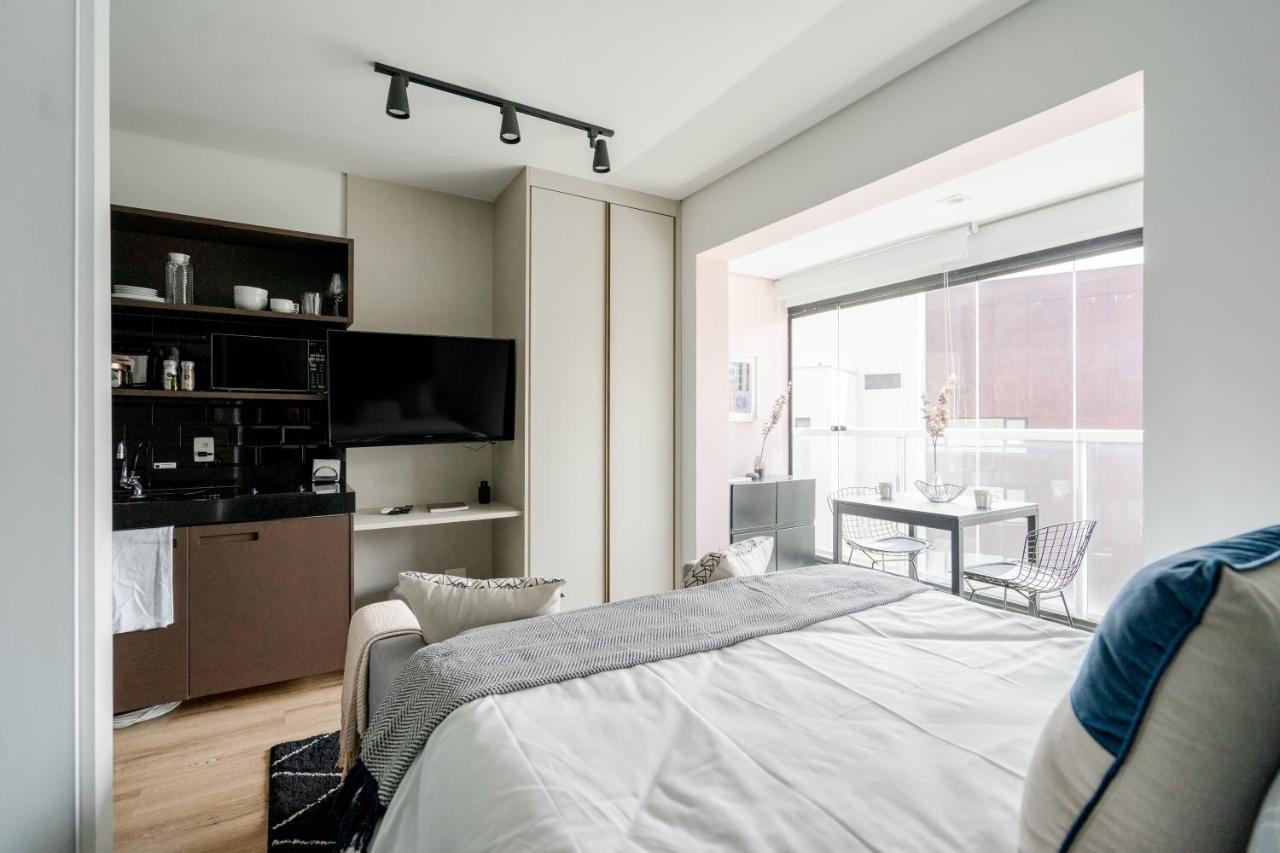 Apartamento Studio Em Localizacao Incrivel, Estacionamento, Piscina E Academia - Vila Olimpia