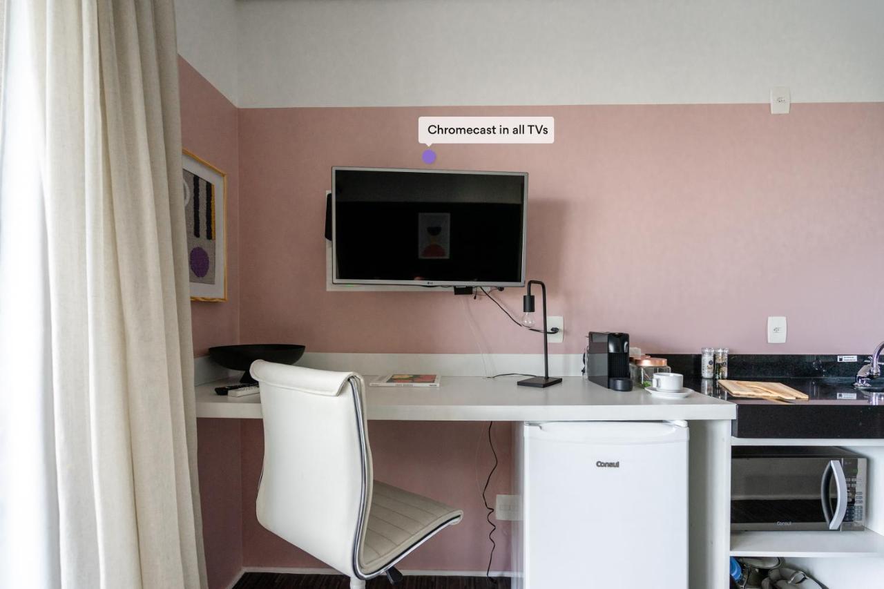 Studio Em Localizacao Incrivel, Estacionamento, Piscina E Academia - Vila Olimpia Apartamento