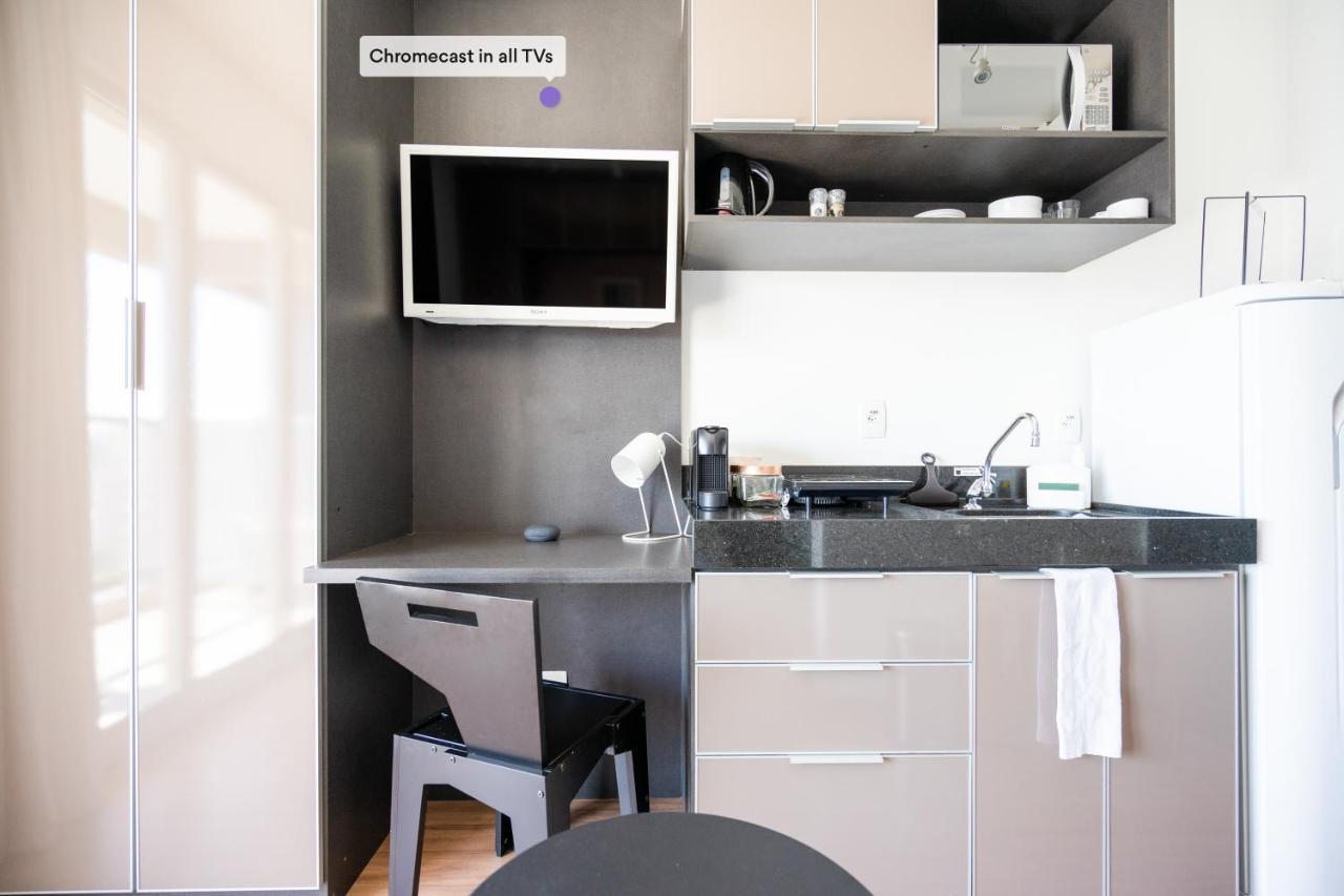 Studio Em Localizacao Incrivel, Estacionamento, Piscina E Academia - Vila Olimpia São Paulo